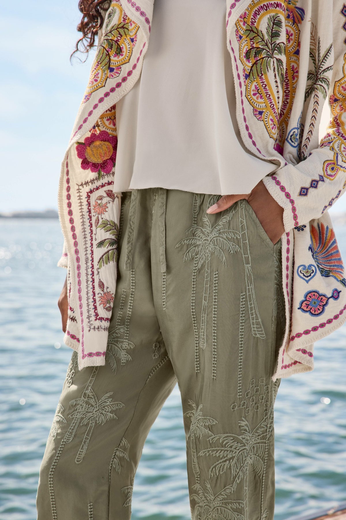 ESTHER TONAL JOGGER - Johnny Was Best Seller