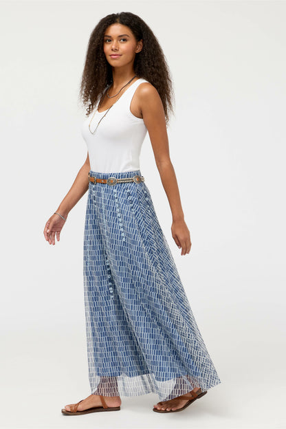 ELNORA MAXI SKIRT - Johnny Was Featured