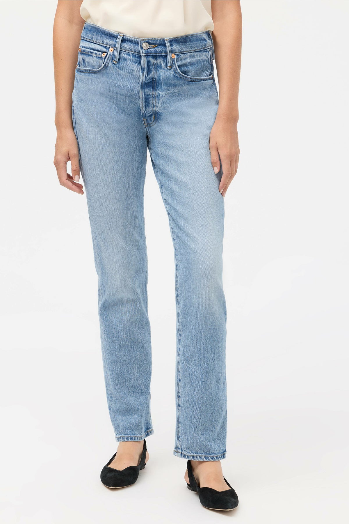ALINE STRAIGHT LEG JEAN - Johnny Was Trending