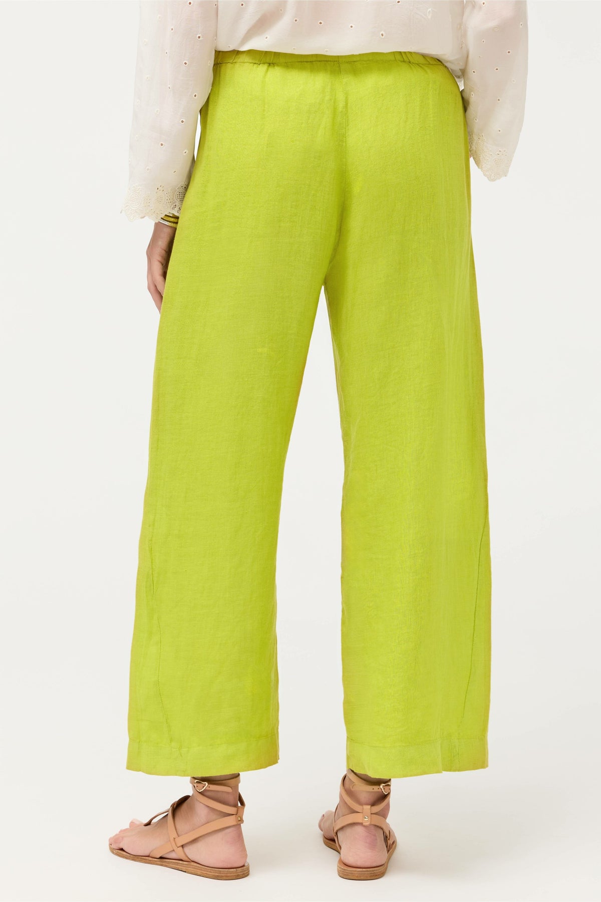 CROPPED LINEN PANT - Johnny Was New