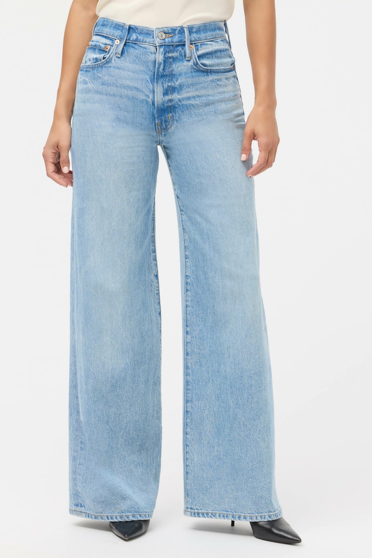 COLLETTE WIDE LEG JEAN - Johnny Was Signature