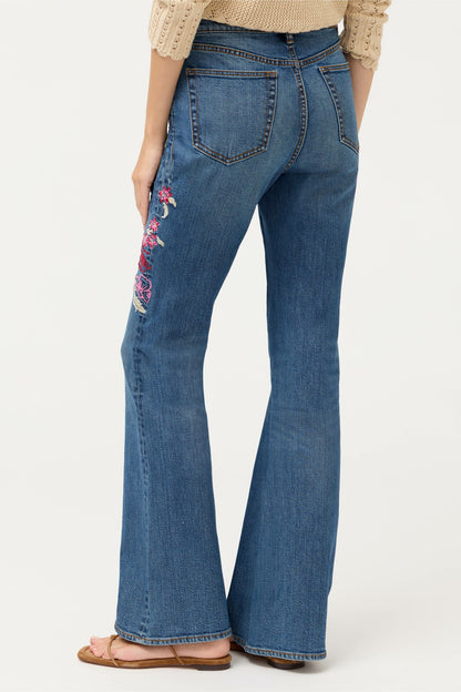 THE HIGH RISE FLARE JEAN - Johnny Was New
