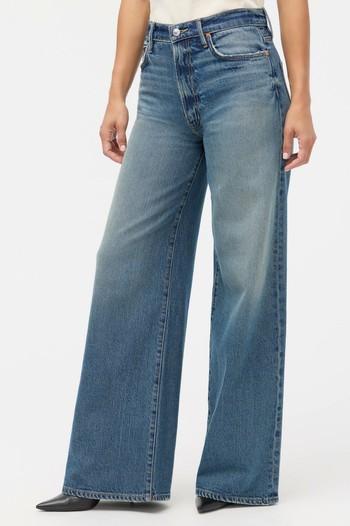 COLLETTE WIDE LEG JEAN - Johnny Was Featured