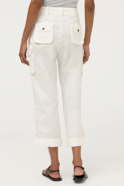 POPLIN CARGO PANT - Johnny Was Popular