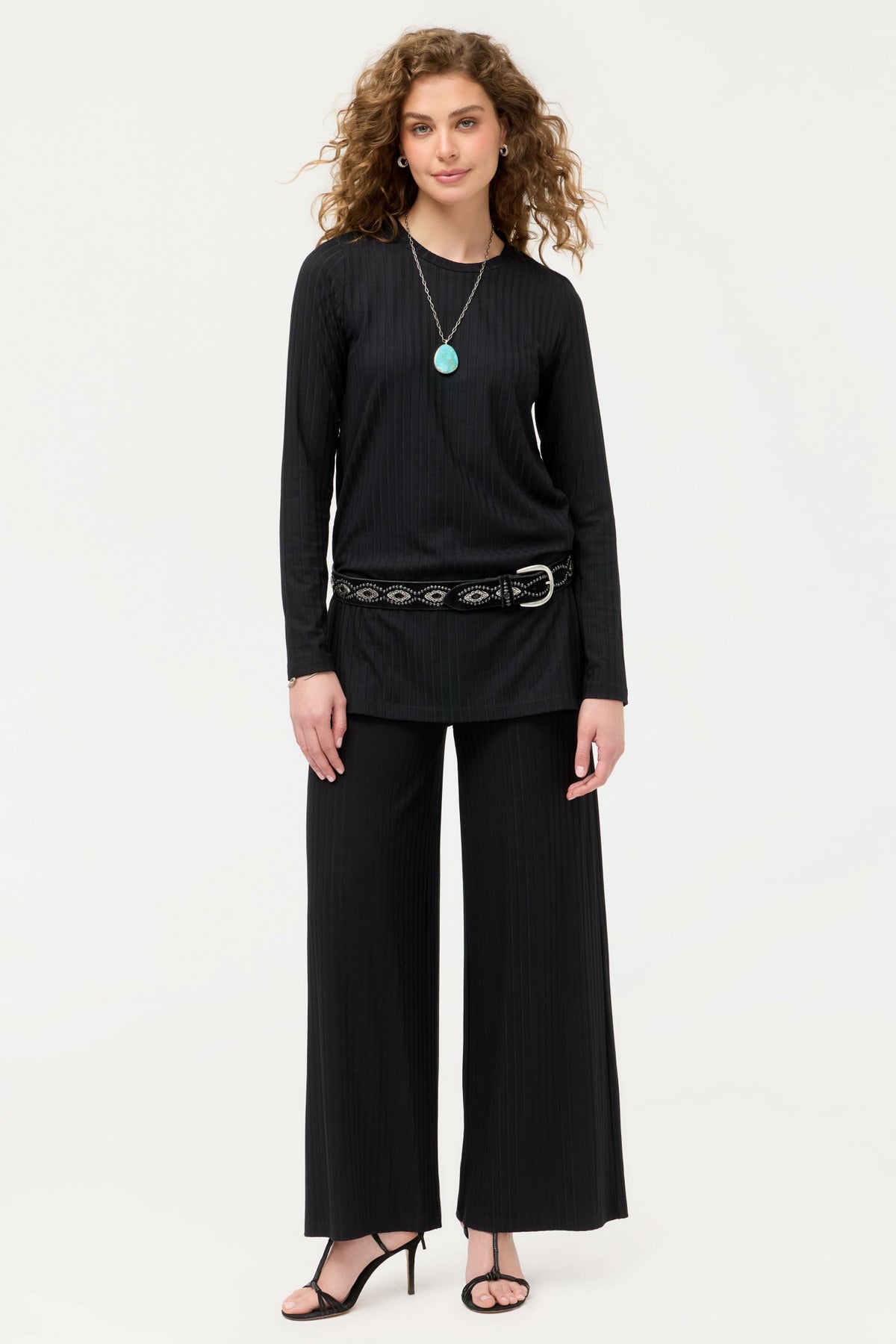 JENNA KNIT EASY PANT - Johnny Was New