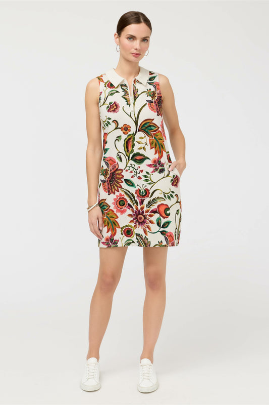 BEE ACTIVE FRENCH TERRY POLO TENNIS DRESS - Johnny Was Popular