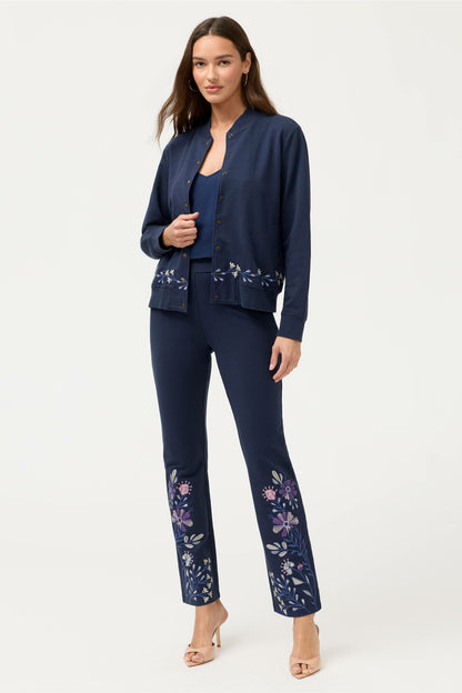 BEE ACTIVE FRENCH TERRY BOMBER JACKET - Johnny Was Best Seller