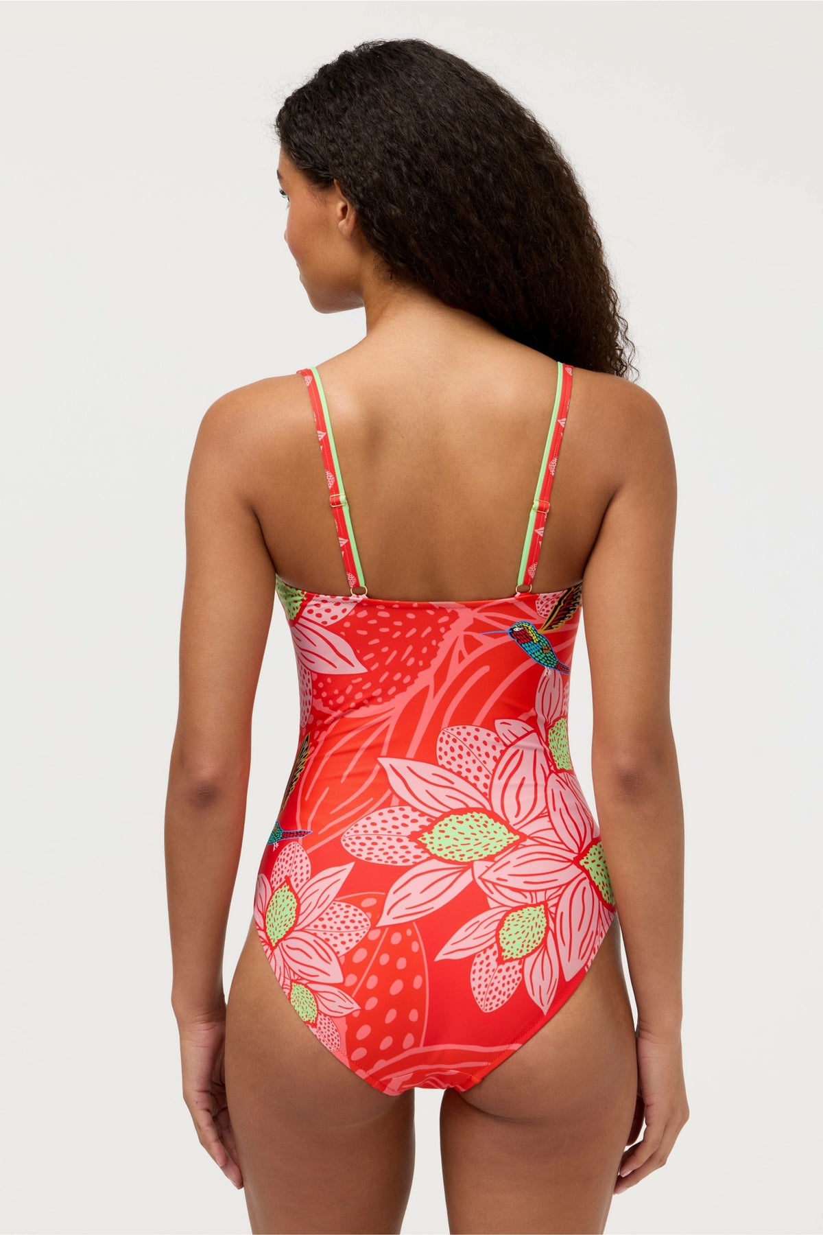 JW X ASHLEY PERCIVAL RUCHED ONE PIECE - Johnny Was Trending