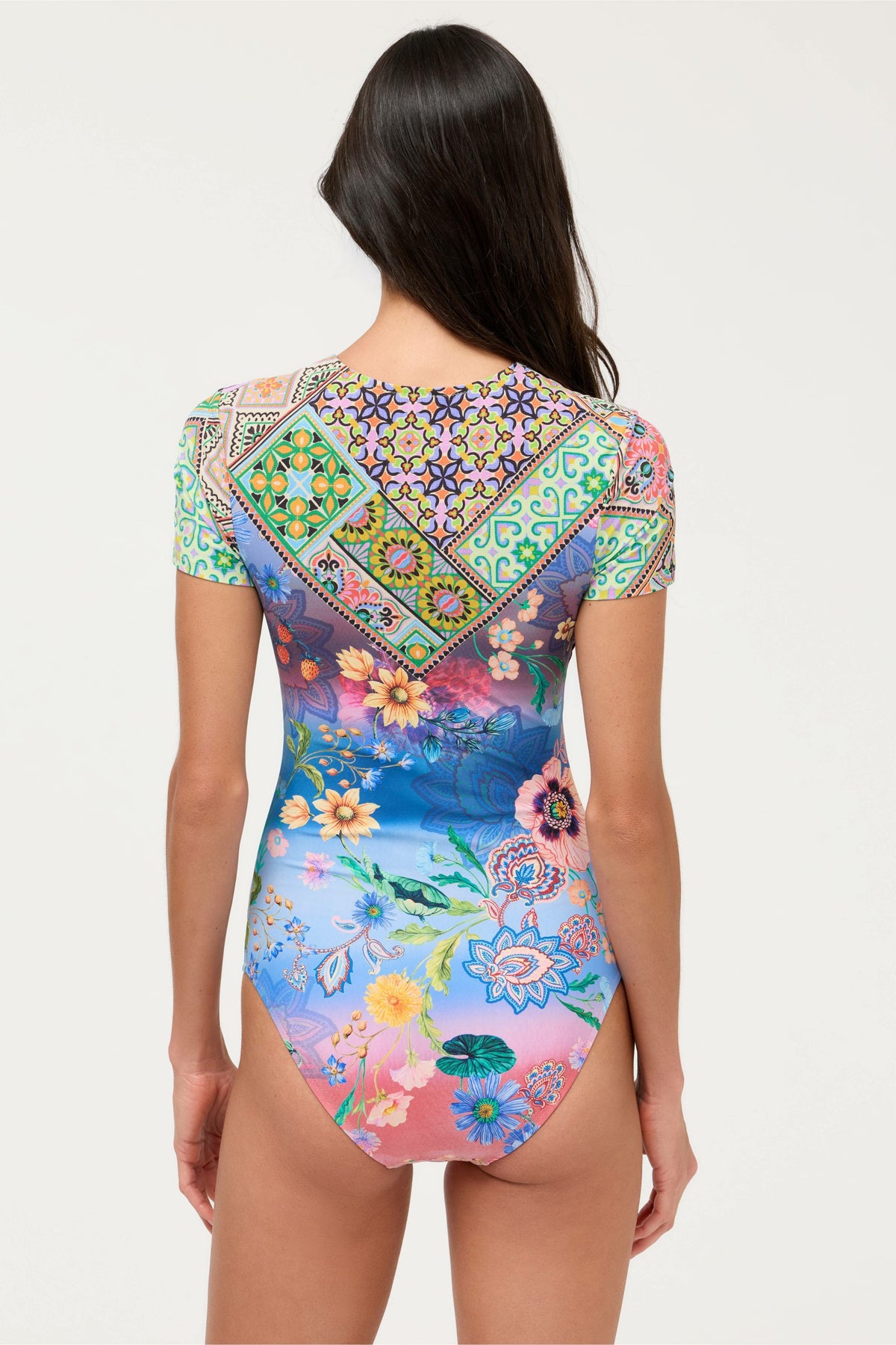 LILLIANA SHORT SLEEVE ONE PIECE - Johnny Was Recommended