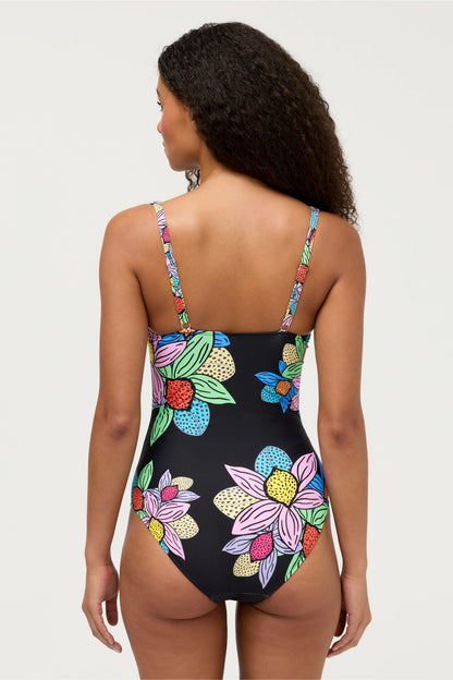 JW X ASHLEY PERCIVAL RUCHED ONE PIECE - Johnny Was New