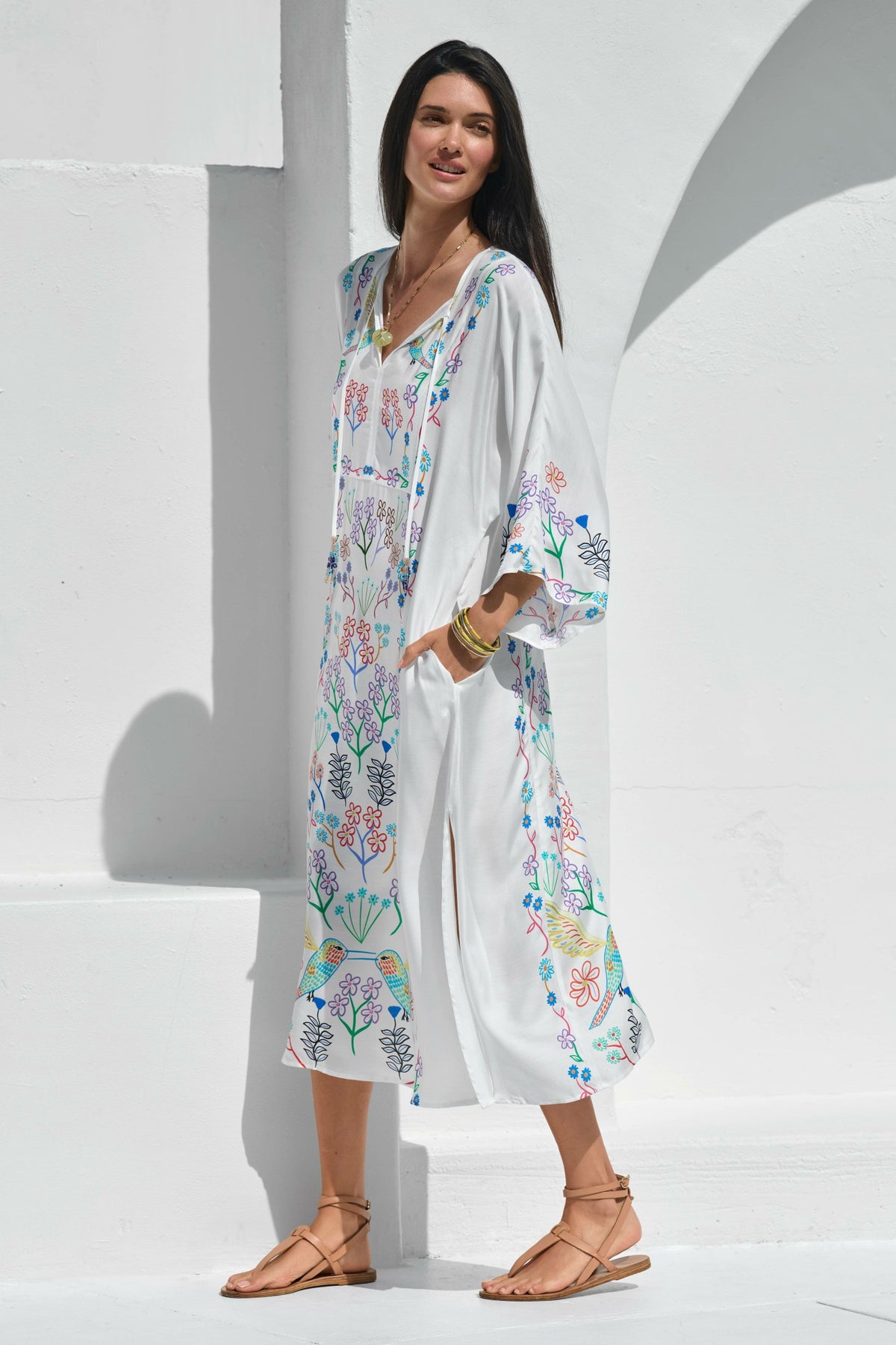 JW X ASHLEY PERCIVAL AVERI KAFTAN - Johnny Was Recommended