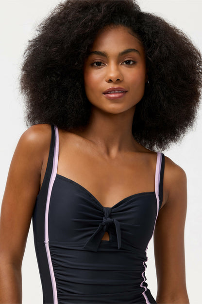 TIE RUCHED ONE PIECE - Johnny Was Exclusive