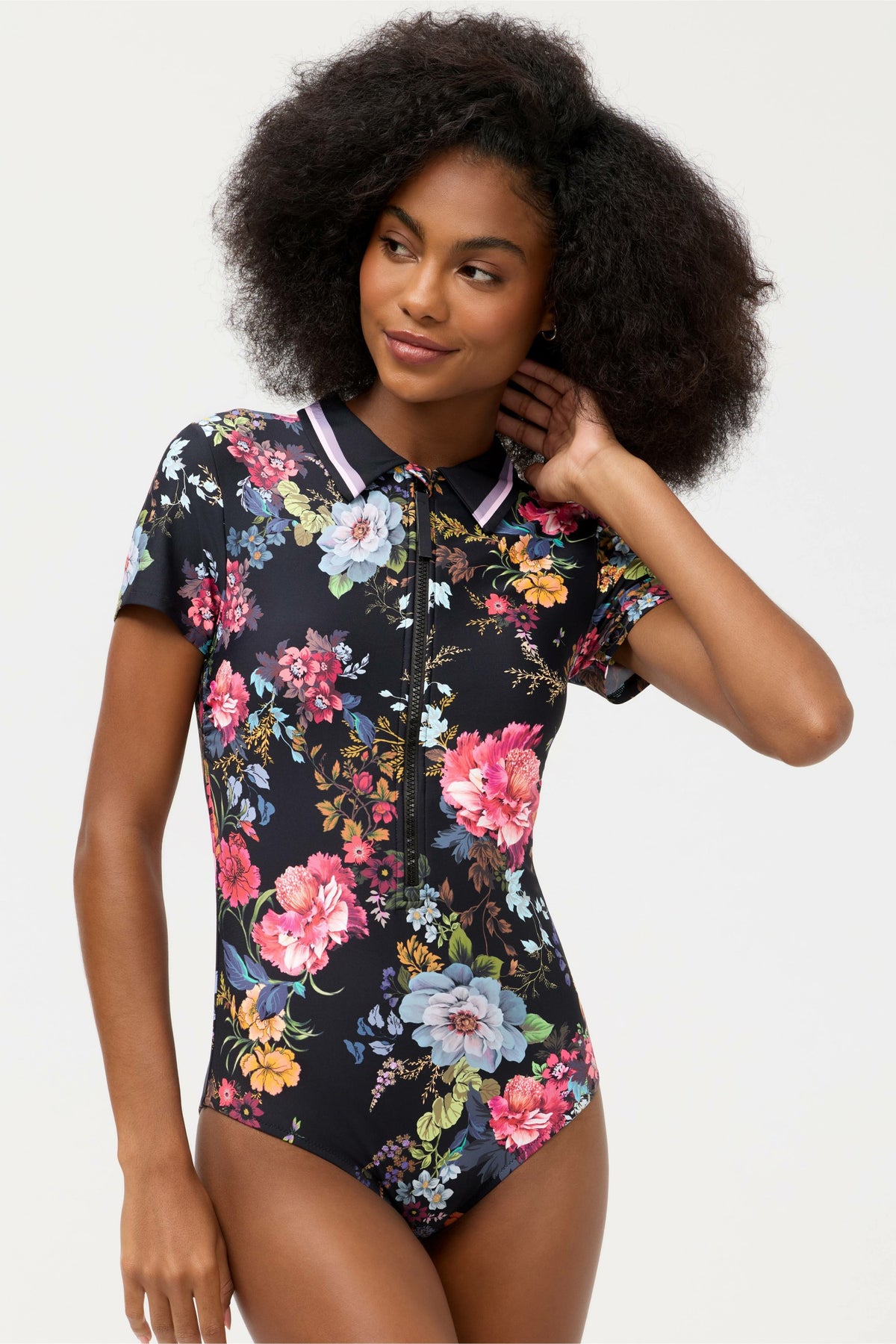 BACCARA SHORT SLEEVE POLO ONE PIECE - Johnny Was New