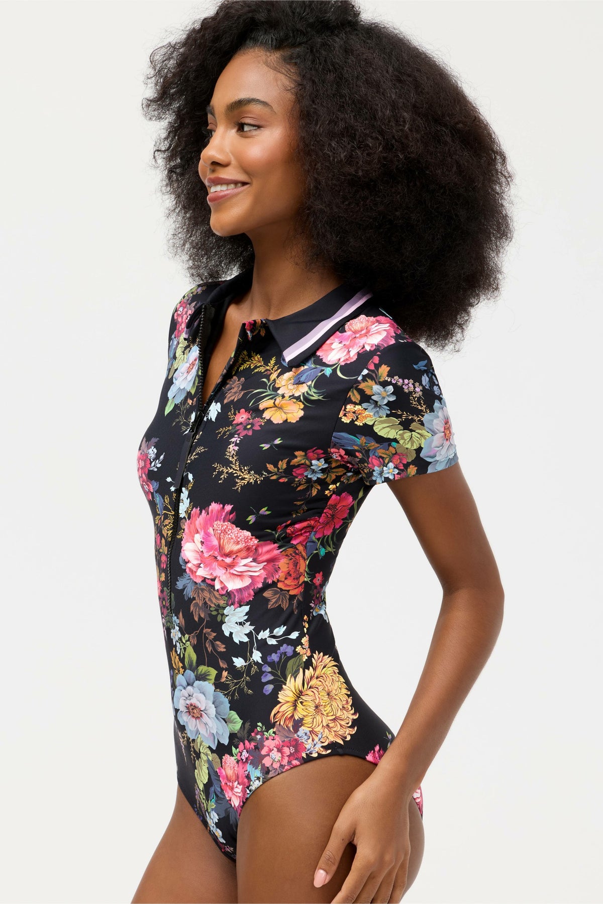 BACCARA SHORT SLEEVE POLO ONE PIECE - Johnny Was New