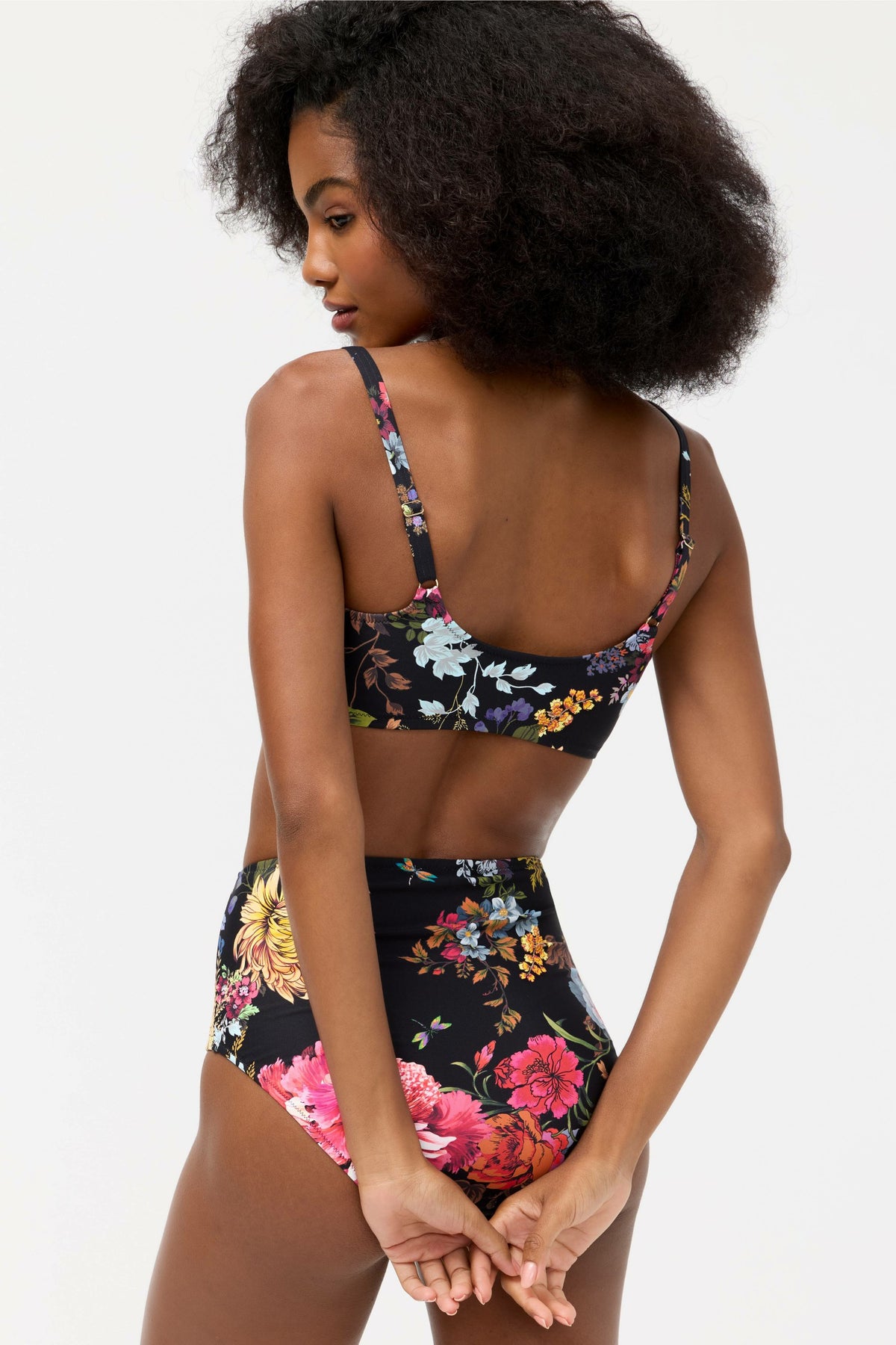 BACCARA RUCHED TANK BIKINI TOP - Johnny Was Featured