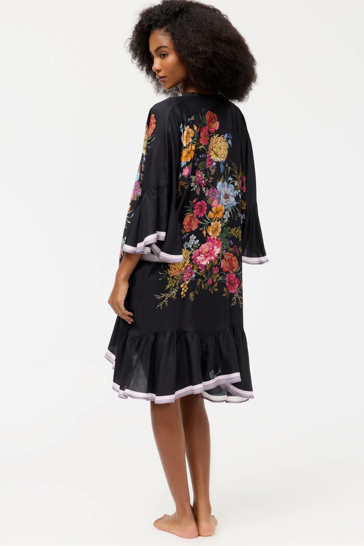BACCARA RUFFLE KIMONO - Johnny Was Trending