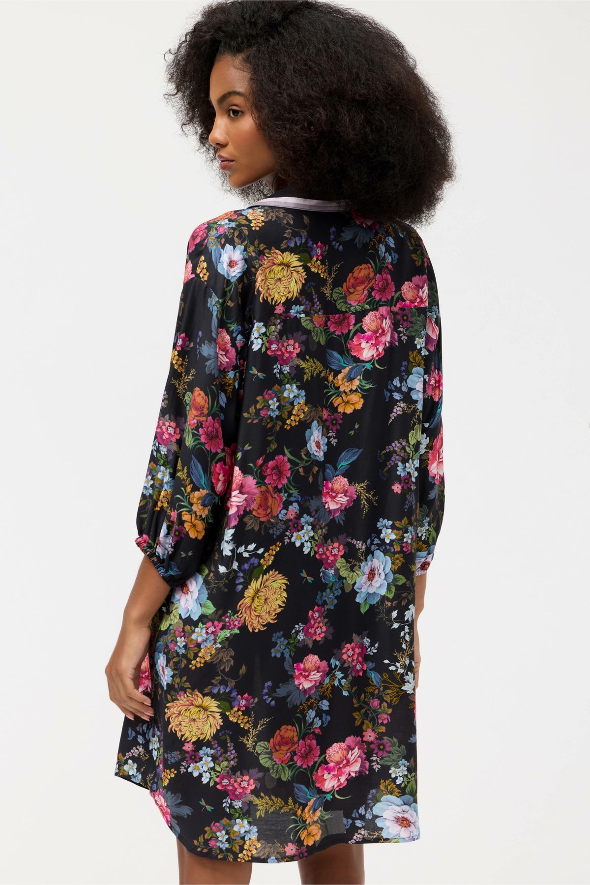 BACCARA BUTTON DOWN SHIRT DRESS - Johnny Was Recommended