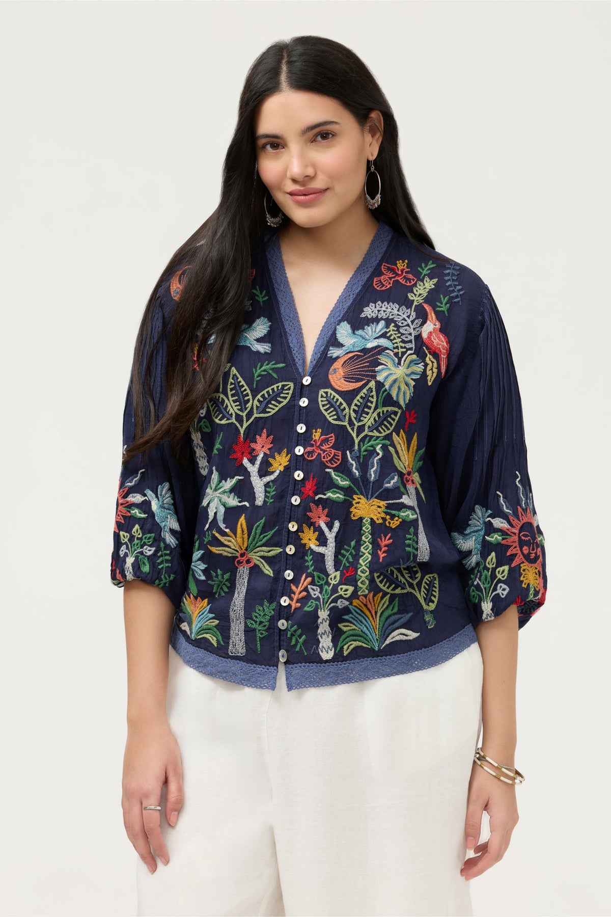 LUNA SHIRT - Johnny Was New