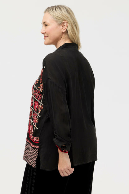 SLIM AUDREY COLLARED SHIRT - Johnny Was Recommended