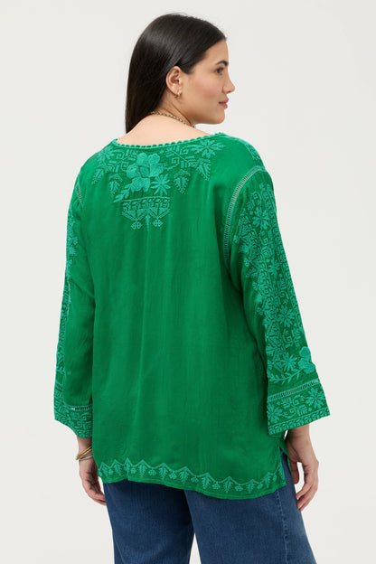 RIVEDA TONAL BLOUSE - Johnny Was New
