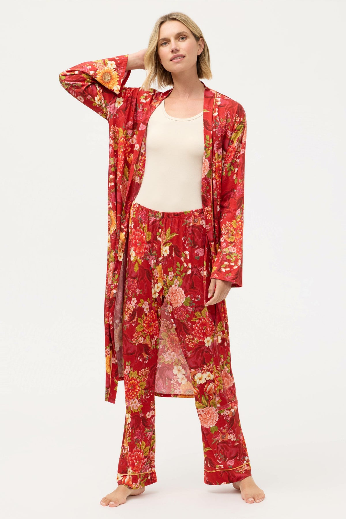 The Jonesy Sleep Robe - Johnny Was Exclusive