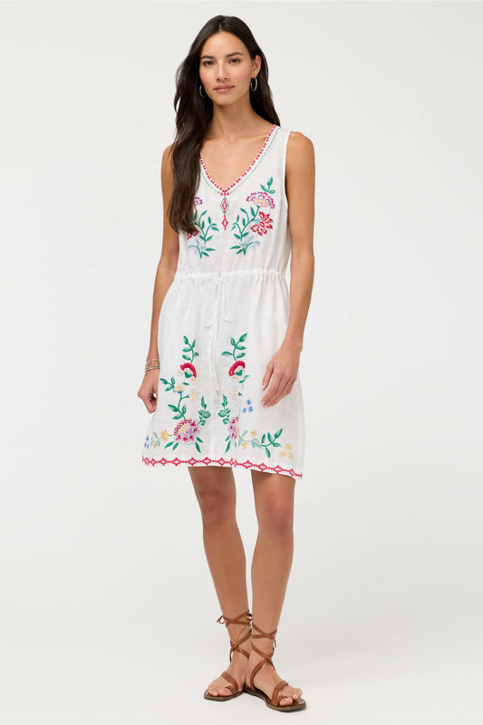 DRAWSTRING TANK DRESS - Johnny Was Exclusive
