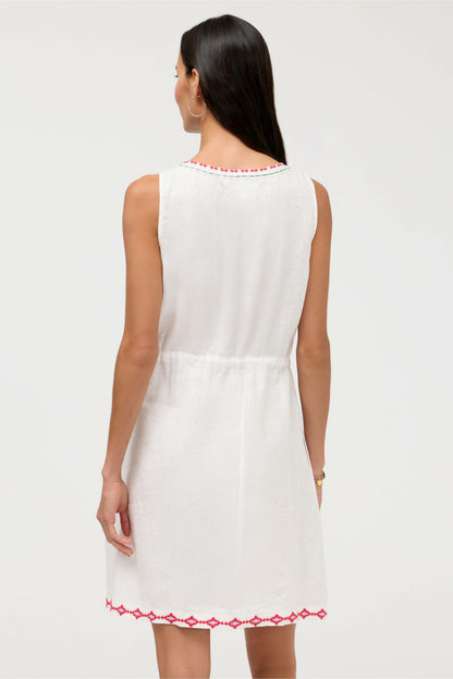 DRAWSTRING TANK DRESS - Johnny Was Exclusive