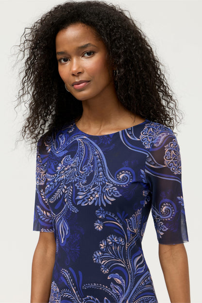 ASTRID MESH MIDI DRESS - Johnny Was Best Seller