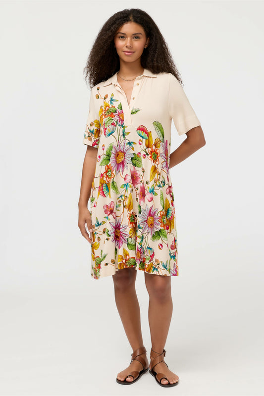 THE JANIE FAVORITE POLO SWING DRESS - Johnny Was New