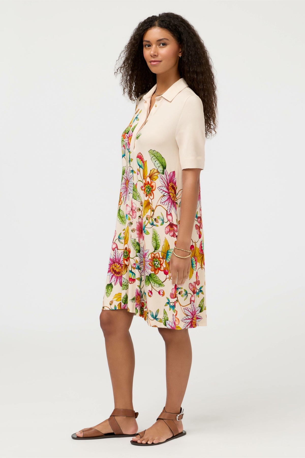 THE JANIE FAVORITE POLO SWING DRESS - Johnny Was New