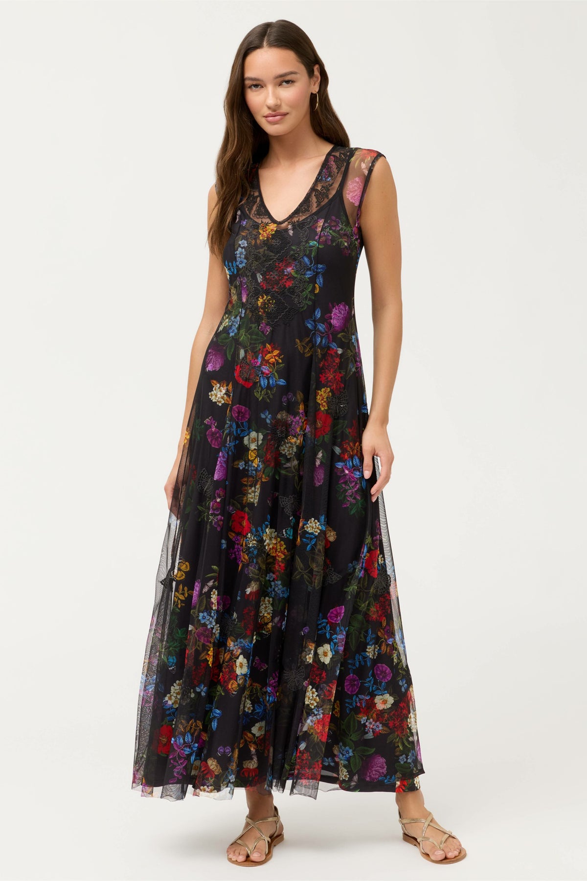 SOCORRO MESH DRESS - Johnny Was Featured