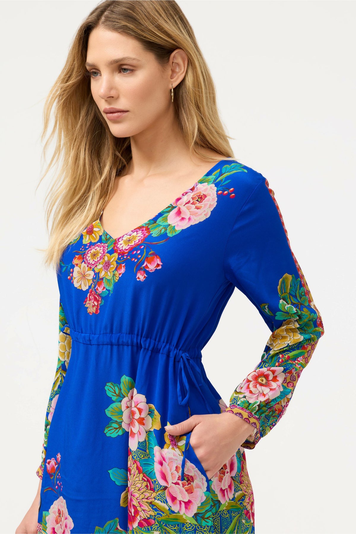 TIERED MAXI DRESS - Johnny Was Featured