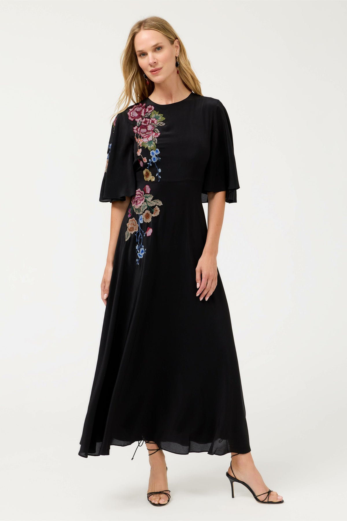 GINZA SILK MAXI DRESS - Johnny Was Recommended