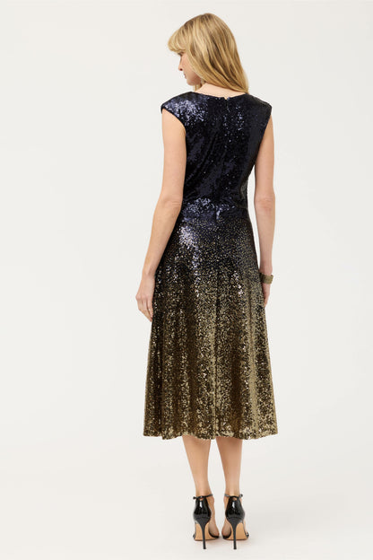 SELYA SEQUIN MIDI DRESS - Johnny Was Featured
