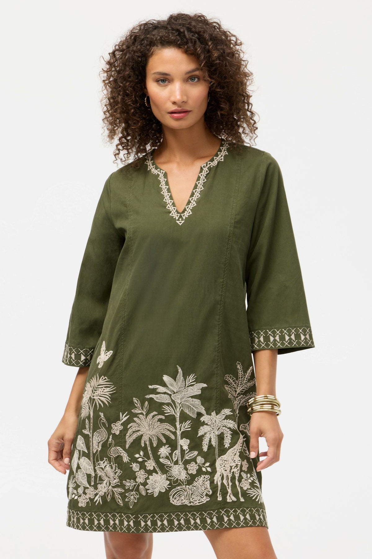 RILEY SEAMED SWING DRESS - Johnny Was Recommended