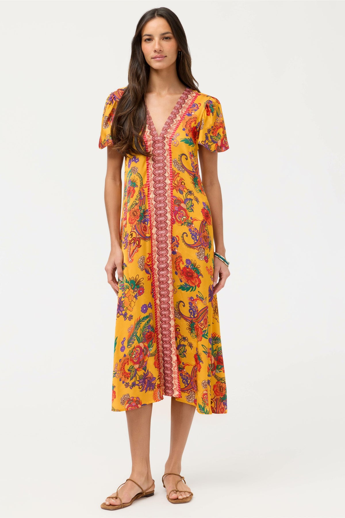 MIDI EVA DRESS - Johnny Was Exclusive