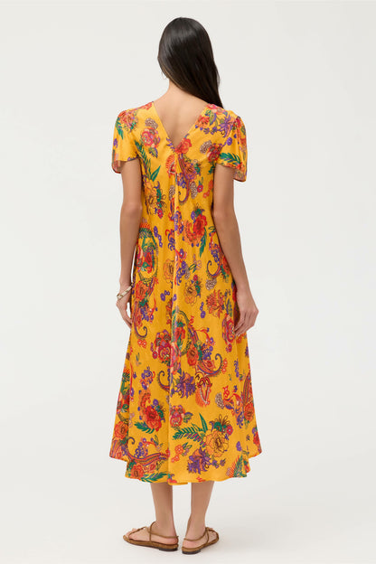 MIDI EVA DRESS - Johnny Was Exclusive