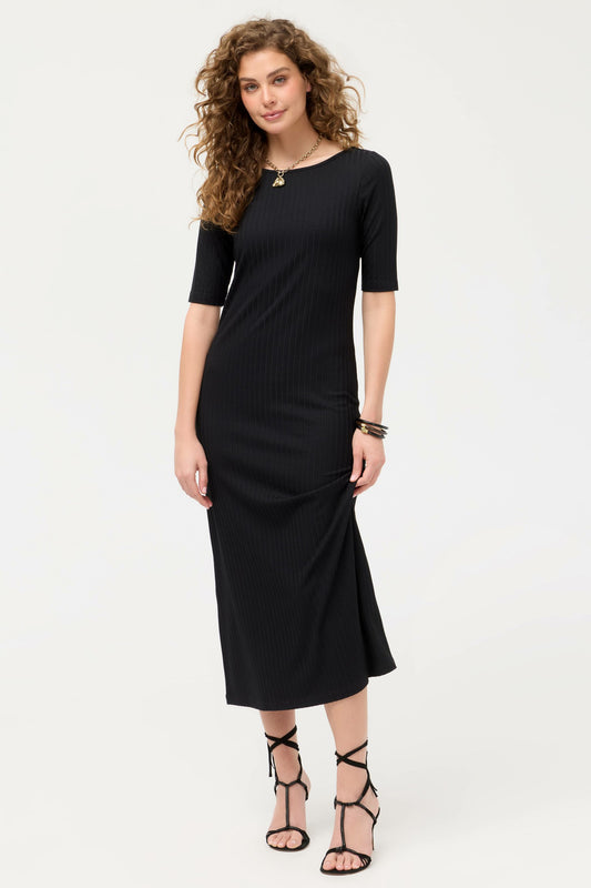 ASTRID KNIT MIDI DRESS - Johnny Was Popular