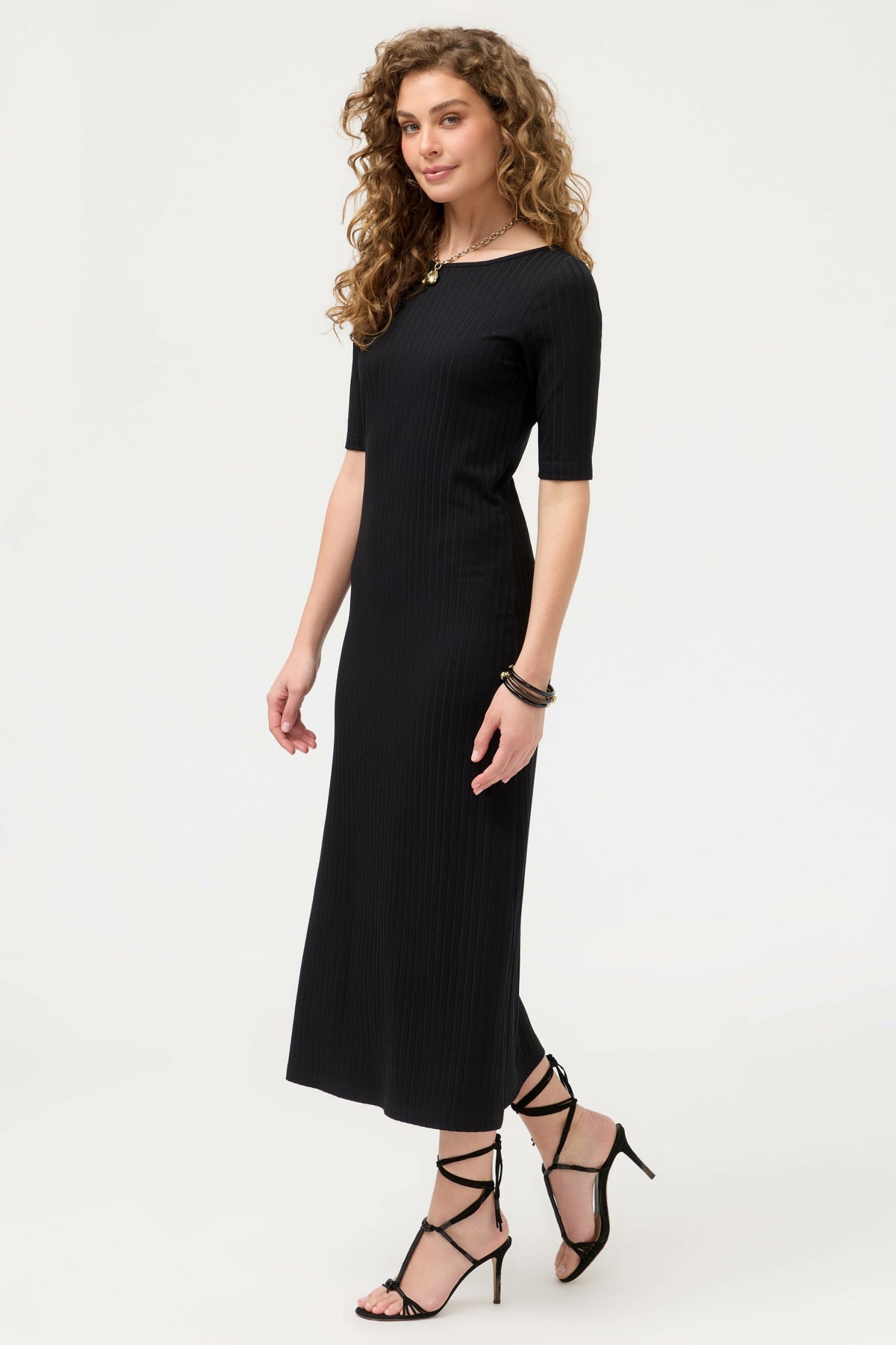 ASTRID KNIT MIDI DRESS - Johnny Was Popular