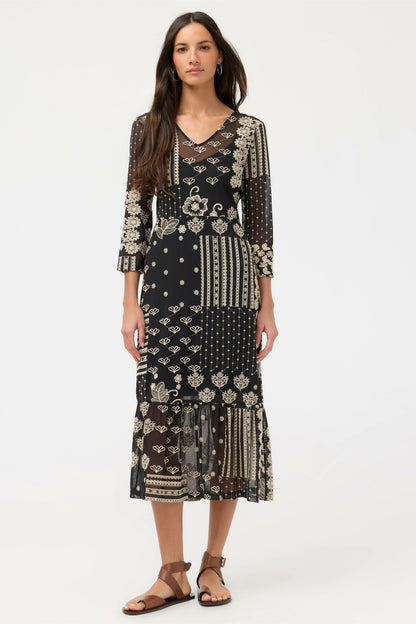 WYNONA MIDI DRESS - Johnny Was Trending