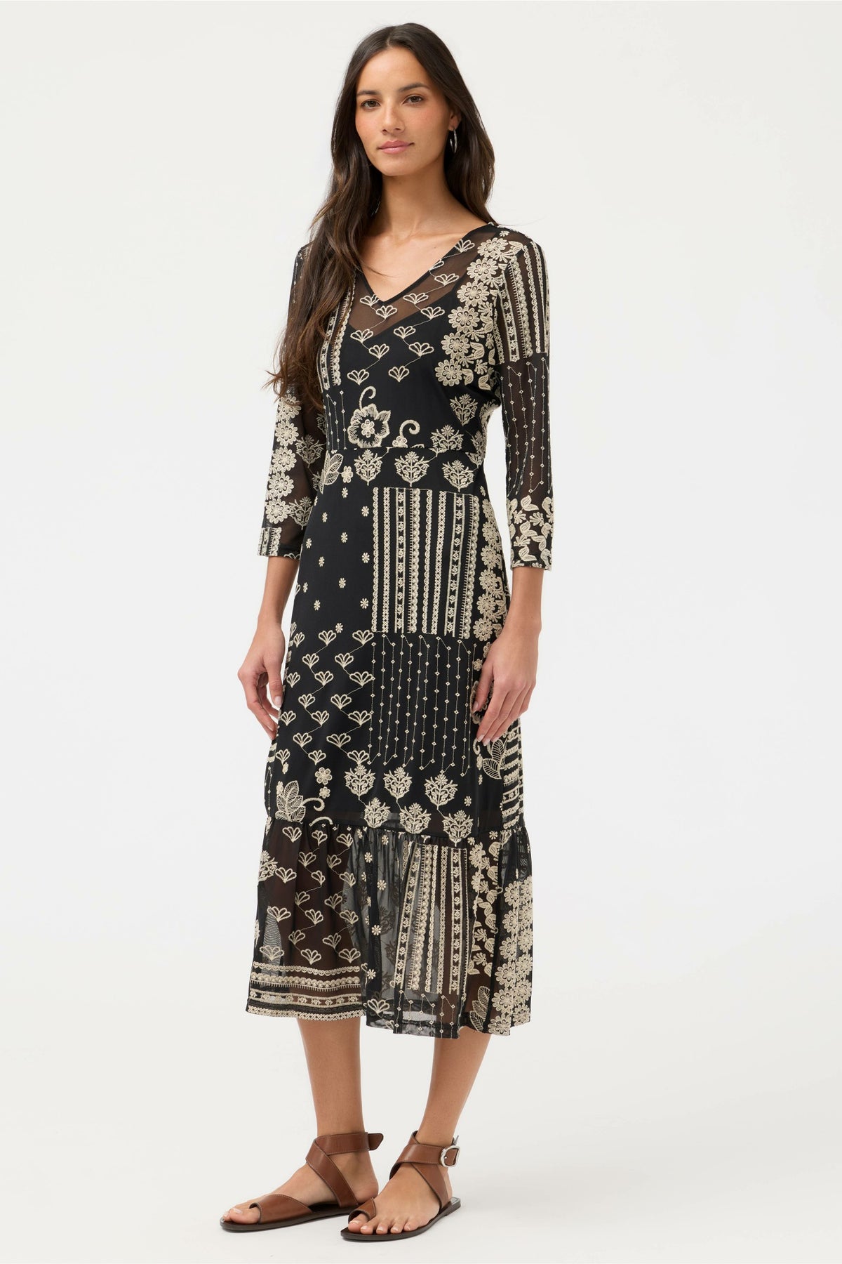 WYNONA MIDI DRESS - Johnny Was Trending