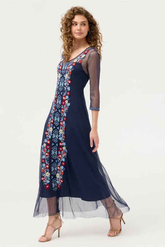 AIKO MESH DRESS - Johnny Was Best Seller