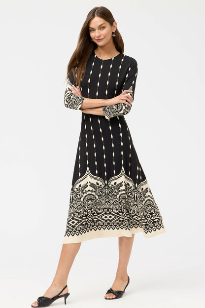BELLAMY MIDI DRESS - Johnny Was Signature