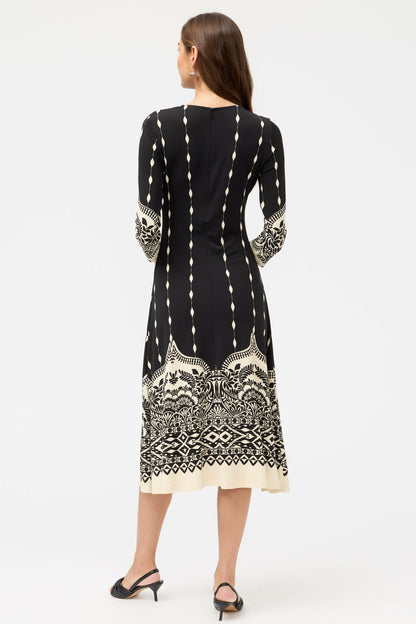 BELLAMY MIDI DRESS - Johnny Was Signature
