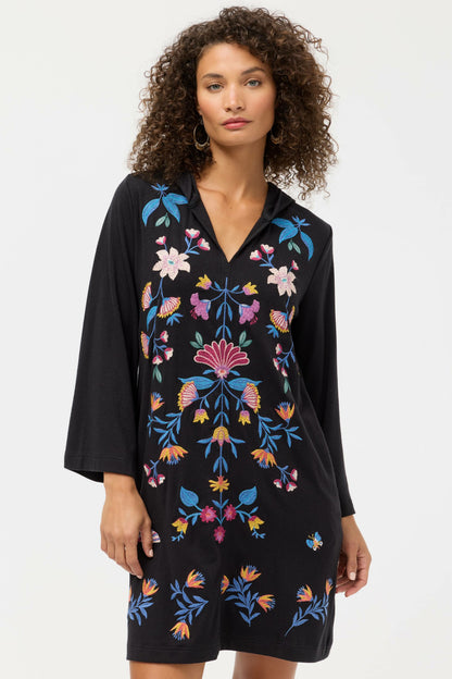 ELIZABETH HOODIE BEACH DRESS - Johnny Was New