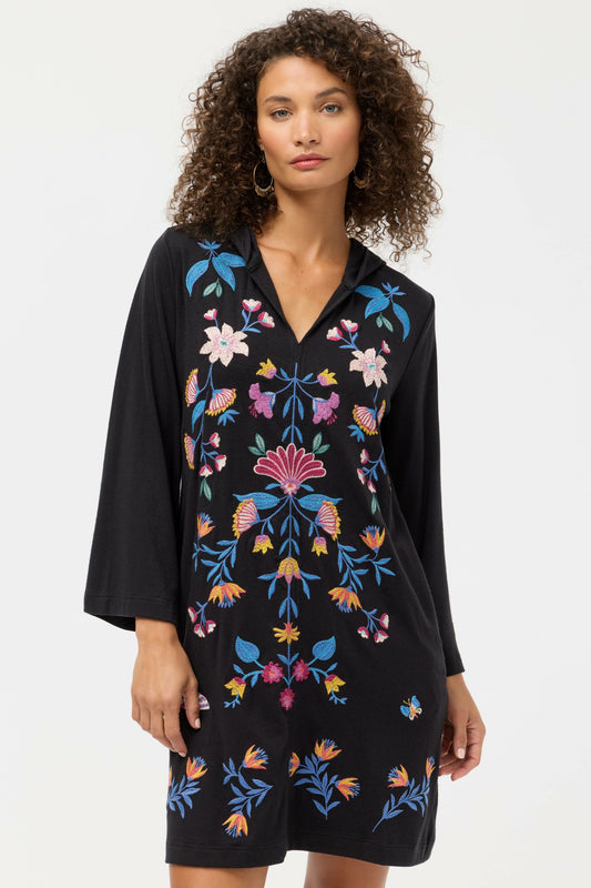 ELIZABETH HOODIE BEACH DRESS - Johnny Was New
