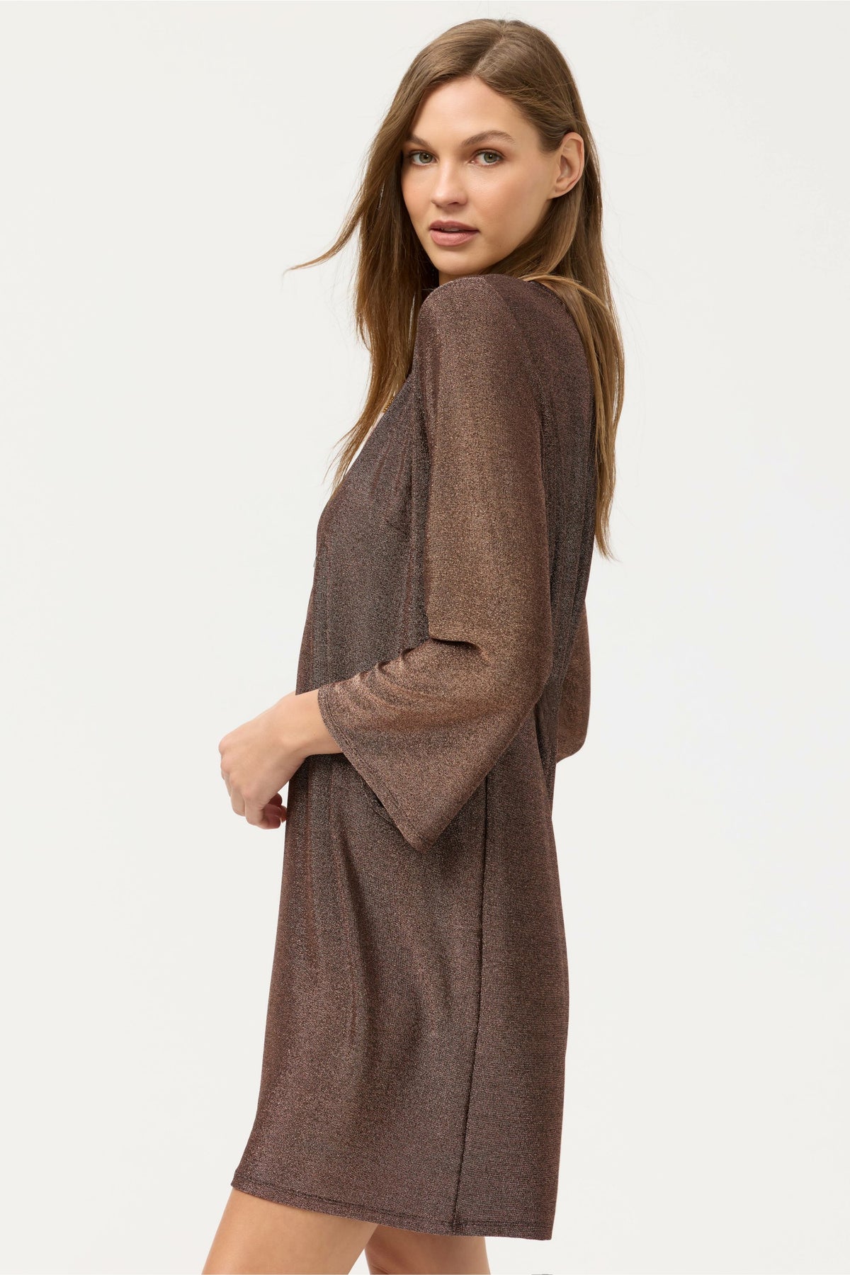 MILAGROS WIDE SLEEVE MINI DRESS - Johnny Was Popular