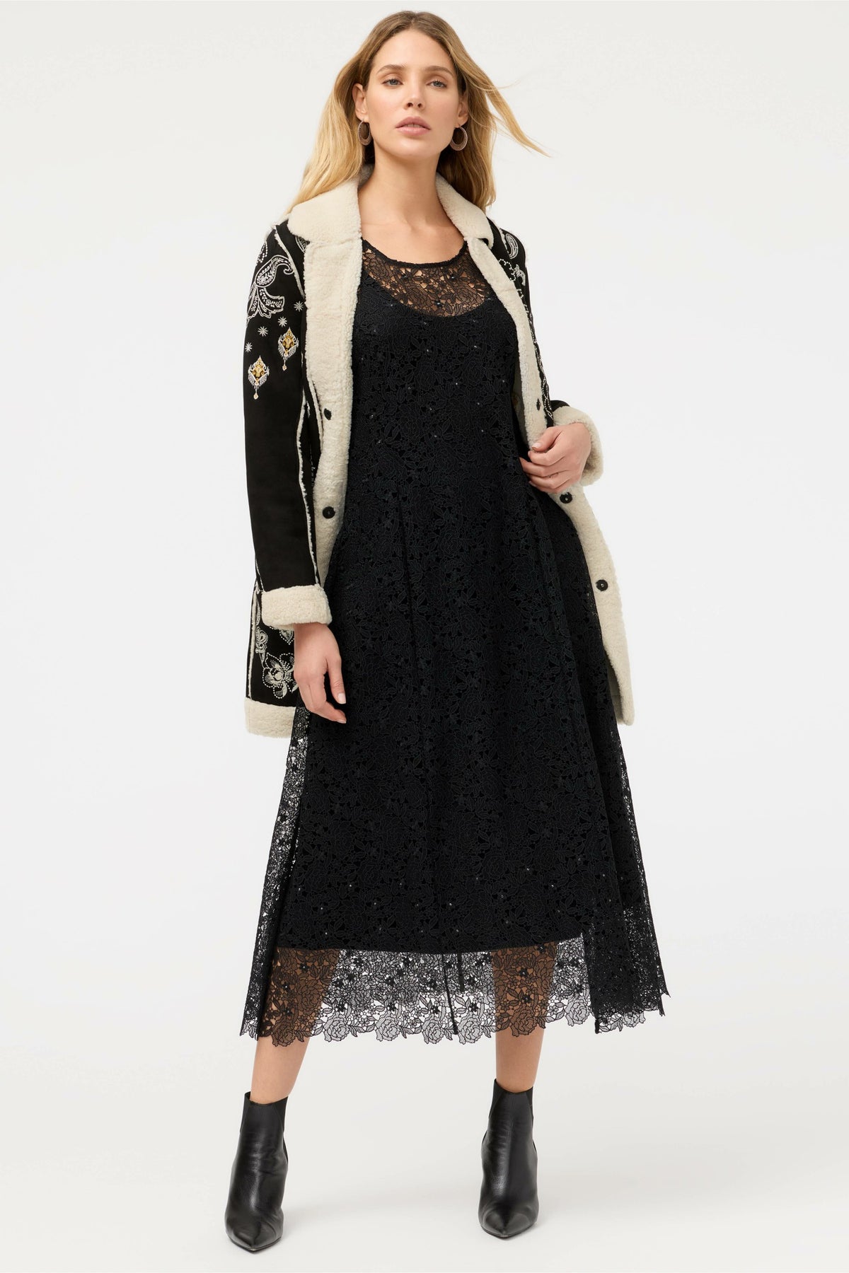 VANTI LACE DRESS - Johnny Was Best Seller