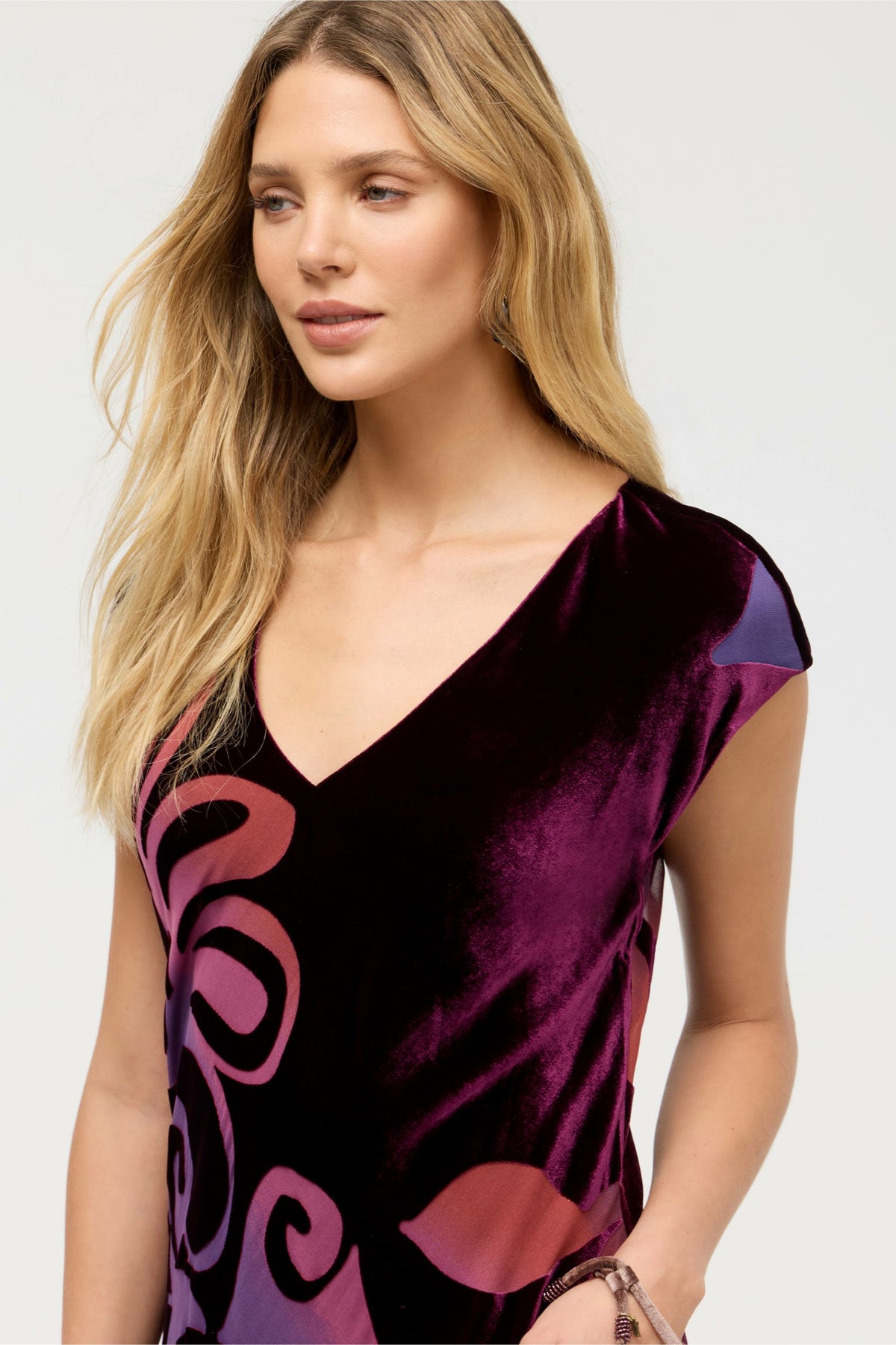 TOTO BIAS MAXI DRESS - Johnny Was Exclusive