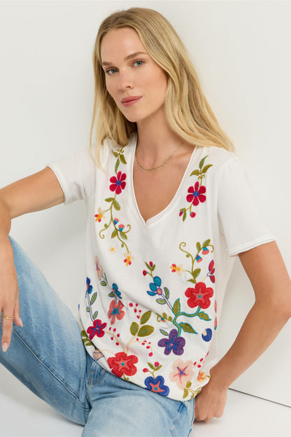 ESTRELLA EVERYDAY TEE - Johnny Was Best Seller